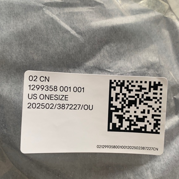 NEW! H&M X Glenn Martens Faux Leather Shoulder Bag Black Crumpled Crossbody - Picture 6 of 6